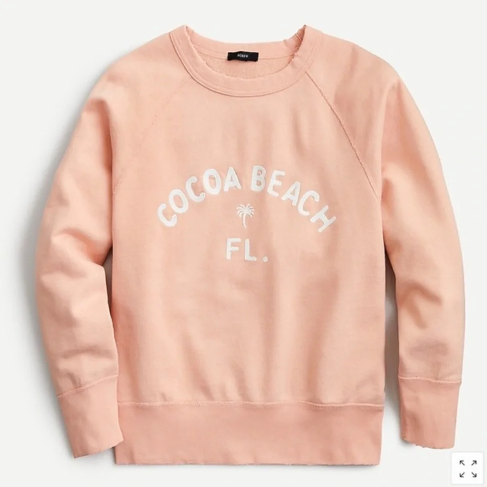 J. Crew Cocoa Beach Sweatshirt